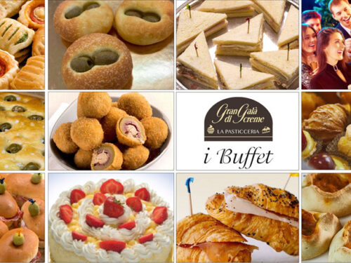 Buffet per la festa